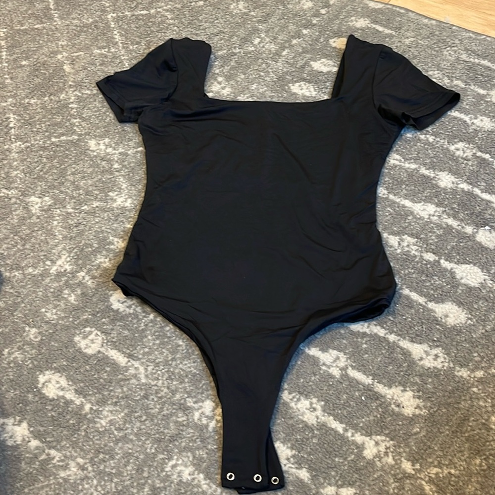 Klassy Network Black Bodysuit